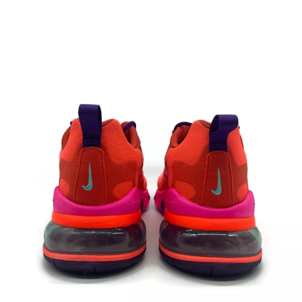Brand New Mens Air Max 270 React Mystic Red Bright - Picture 4 of 4